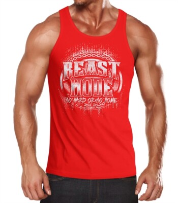 Herren Tank-Top Beast Mode Moonworks 