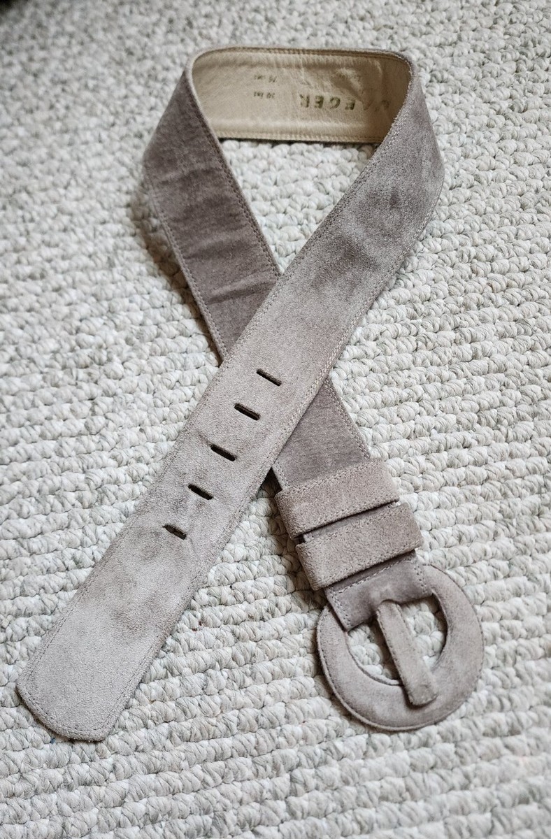 JAEGER BELT TAUPE BROWN SUEDE SIZE 30 | eBay display picture 1
