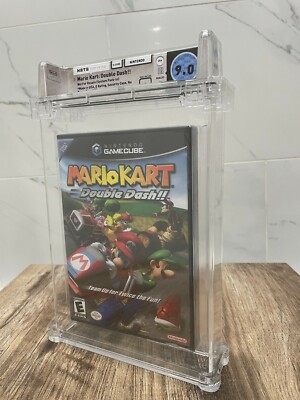 Mario Kart Double Dash!! Nintendo Gamecube Factory Sealed Video Game Wata 9.0 A!