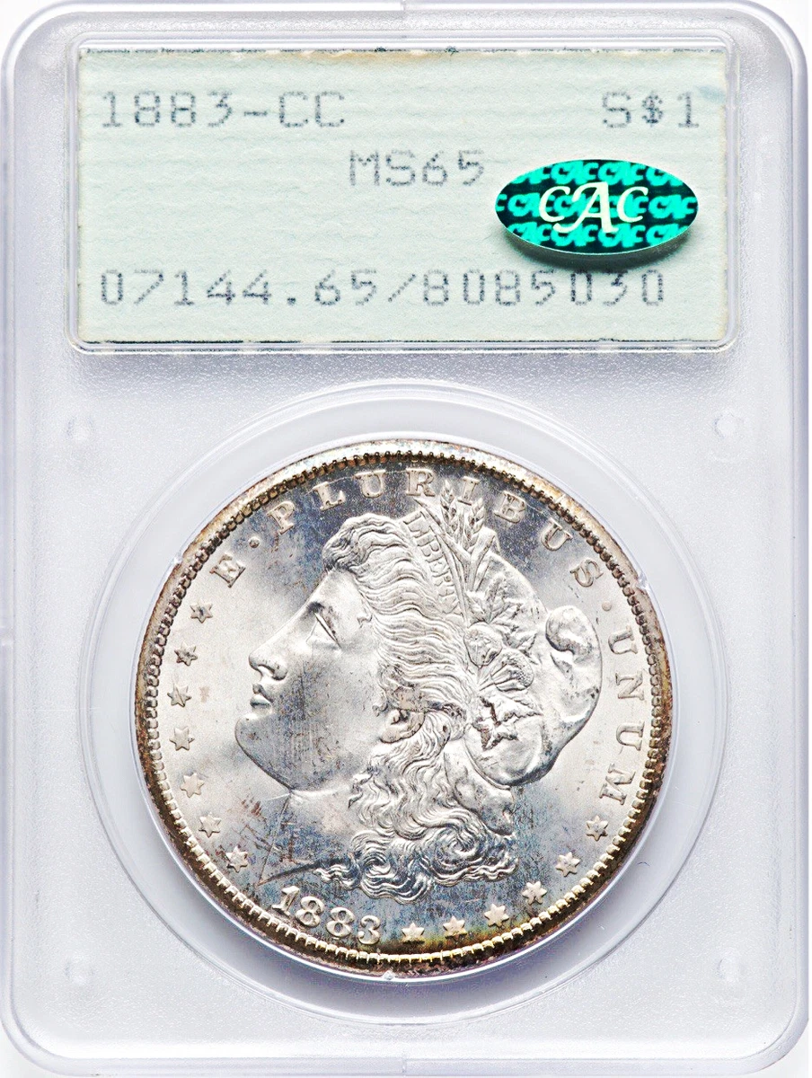 Carson City Grade MS 65 1883 Year Morgan US Dollars (1878-1921
