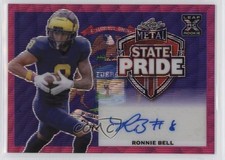 2023 Leaf Metal State Pride Pink Wave 2/5 Ronnie Bell #SP-RB1 Auto 4z8