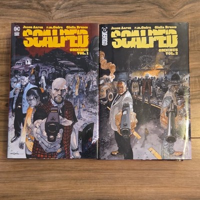 Scalped Omnibus Vol. 1 & Vol. 2 Hardcover Graphic Novel DC Comics