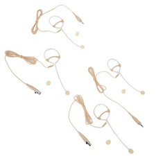 Professional Beige Headworn Microphone for Houses of Worship and Lecturers