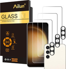 Screen Protector for Galaxy S23 / S23 plus 6.6 Inch 3Pack  3Pack Camera Le...