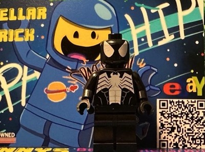 REAL LEGO SDCC Symbiote Spiderman San Diego Comic Con V-6 Pack Abs Alternative