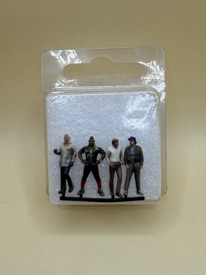Top:  A-Team 4 Figuren Set 1:87 passend zu Brekina 18250 GMC Vandura OVP!
