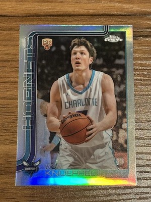 2025-26 Topps Chrome Basketball Kon Knueppel Silver Refractor