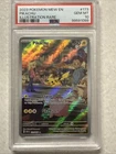 PSA 10 Gem Pokemon 2023 Pikachu 173 Illustration Rare IR Scarlet & Violet 151