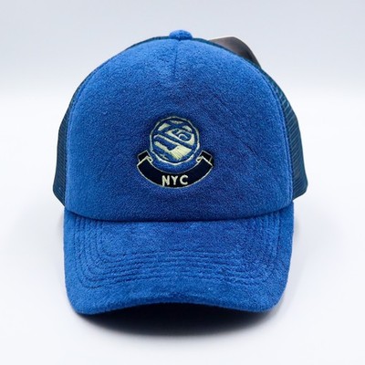 Free People Movement Terry Trucker Hat Women ALL Blue NYC  display picture 3