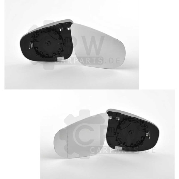 AußEnspiegel Ersatzglas Set FüR VW Golf VI (5K1/AJ5/517) Bj. 10/08->-image