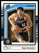 2024-25 Donruss #241 Cam Christie Los Angeles Clippers Rookie