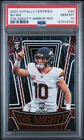 2024 Panini Totally Certified #20 Bo Nix The Mighty Mirror Red /249 PSA 10 POP 1