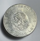 Photo of a 1956 Mexico 10 Pesos Silver from an eBay listing that sold on Jul 1, 2026