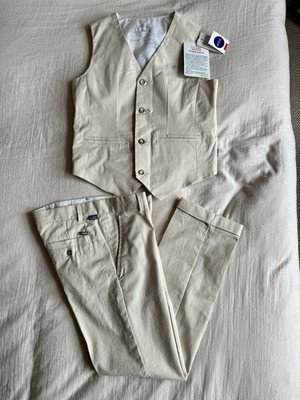 Original Marines Jungen Chinohose und passende Weste - 8 Jahre alt