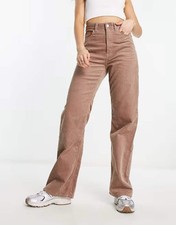 Dr Denim Womens Brown Trousers RRP £65