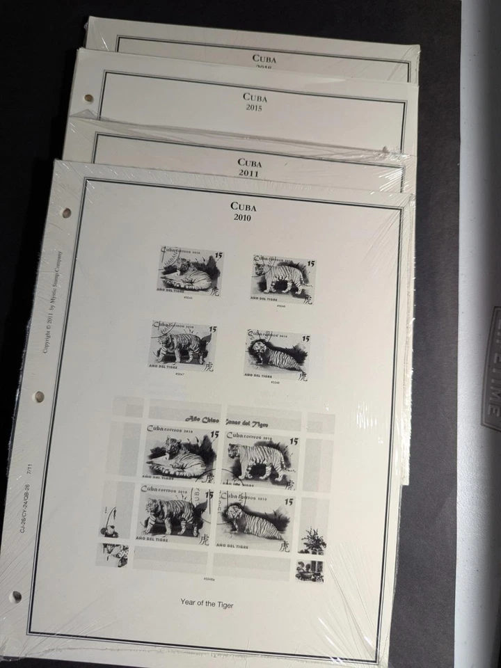 Box of Caribbean Year Sets & Pages Mostly Unopened From Estate! -15 Photos - Image 2 of 4