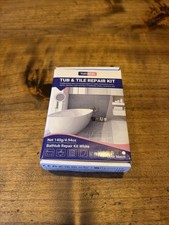 Bathtub Repair Kit 4.94oz Color Match , Porcelain Repair Kit for Fiberglass,...