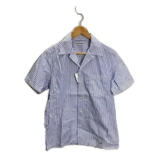 WACKO MARIA Wako Maria Short Sleeve Cotton Stripe Shirt L