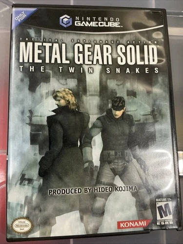 Metal Gear Solid: The Twin Snakes For Nintendo GameCube CIB Complete