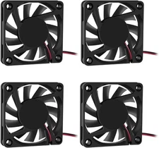 Fan 60x60x10 mm DC 12V 6010 Brushless Cooling Fan, Replacement Ball 