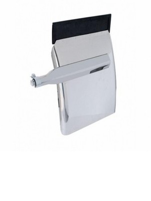 Stainless Quarter Fender   24'' x 34''   Triangle Bracket