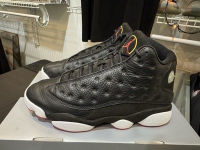 Air Jordan 13 Retro ''Playoffs'' Sneakers Black Red 414571-062 Mens Size 10