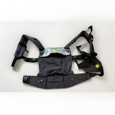 L LL baby Black Gray Mesh Cotton Baby Carrier Adjustable Buckle Washable