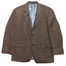 Ralph Ralph Lauren  100 Tan Cashmere Blazer Made For Dillards Men's Size 42R