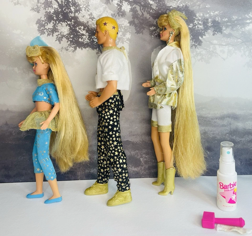 Barbie Hollywood Hair (1992) #2308, patrón #2309 y Ken #4829 *LEER* Foto 4 de 4