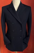 Orig. Max Mara Studio - Blazer nero, taglia 46, nuovo