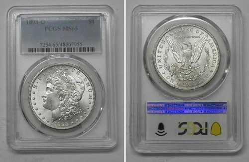 1898-O Morgan Dollar, PCGS MS65  #7955