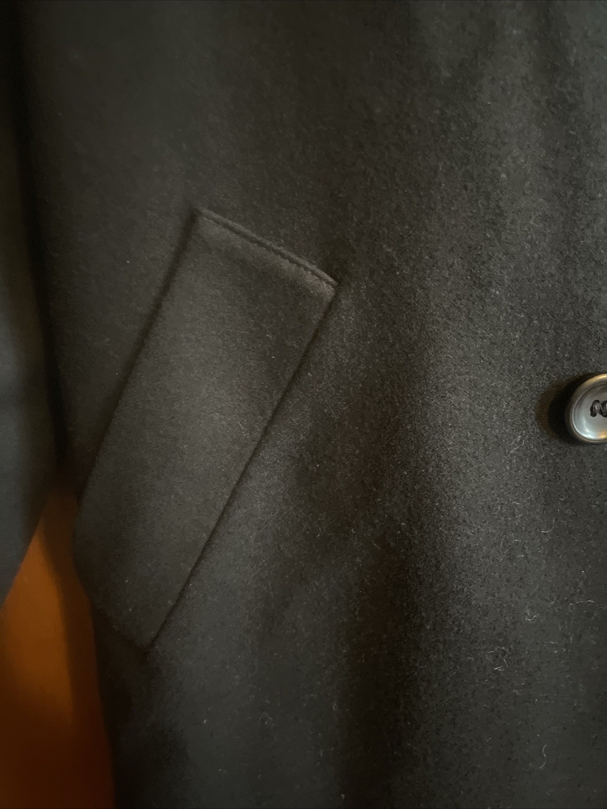 Pendleton 100% Virgin Wool Double Breasted Trench… - image 2