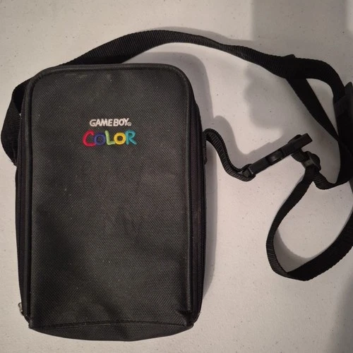 Nintendo Gameboy Color Travel Carry case Shoulder Strap Bag GB7 Vintage