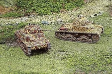 Italeri WWII Italian Carro Armato M13/40 - Plastic Model Military Vehicle Kit