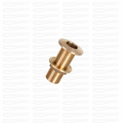 Marine Boat Thru-Hull Fitting 2'' With Nut Bronze Thread 100 mm Length Fast Ship