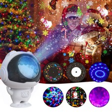 Astronaut Projector Starry Galaxy Children's Night Light Lamp Space Nebula Star