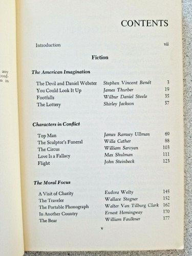 1966 Modern American Prose by Brother Anthony Cyril ~ PB literature collection - Imagen 5 de 9