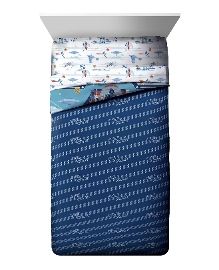 星球大战帝国 40 周年双床、全身和大号床 - 6 & 7 件套床套装 — 第 3/4 张图片