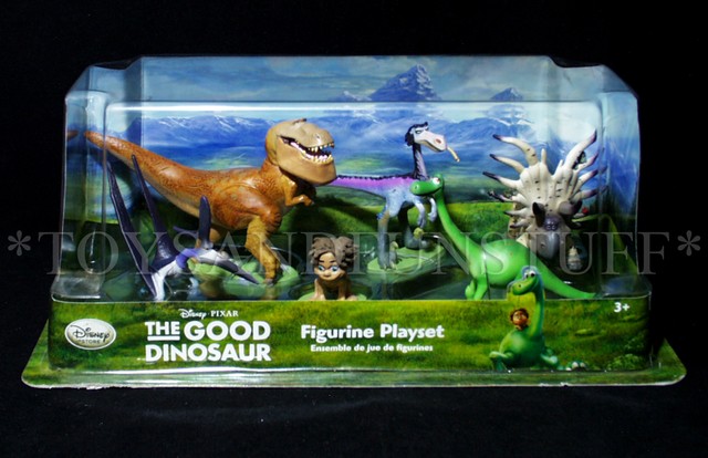 The Good Dinosaur 6 Figure Arlo Spot Bubbha Butch Woodbush Play Set ...