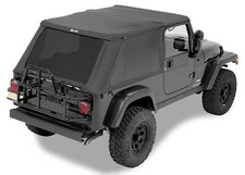 Bestop Trektop Slantback Soft Top Black Fits 04-06 Jeep Wrangler Lj Unlimited