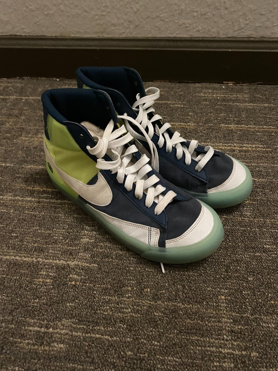 Nike Blazer Mid 77 Move to Zero Armory Navy Size Youth D02699-400