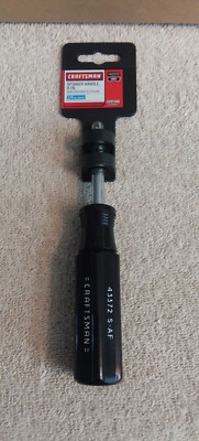 Craftsman 6'' Spinner Handle Socket Nut Driver for 1/4'' Drive #Model 43372 ~ New