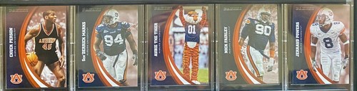 AUBURN "TIGERS" Collector Card Wall Display — 20 Seperate Cards + Bonus Card Box - Picture 5 of 6