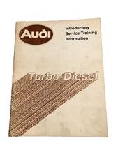 Audi 4000 5000 1982-1983 OEM Turbo Diesel Engine Shop Service Repair Manual DYI