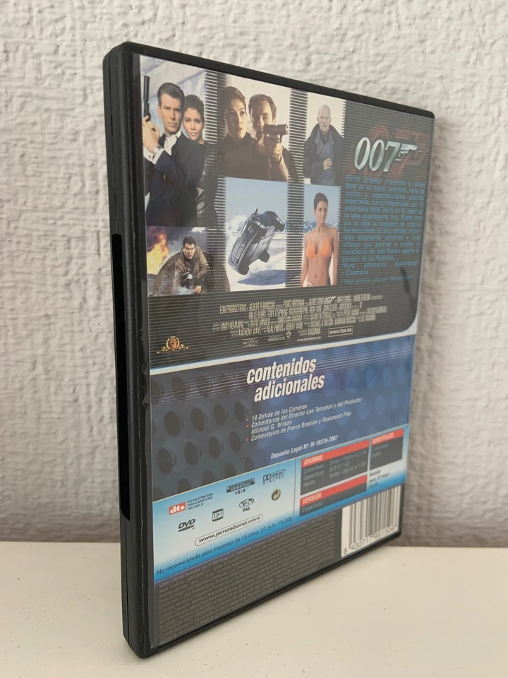 MUERE OTRO DÍA (2002) - EDICIÓN 007 ESPECIAL - DVD - MGM - 2007 - Imagen 2 de 2