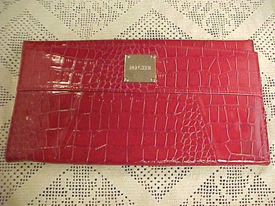 Miche Classic Shell Red Faux Crocodile Leather 11 1/2 x 6 1/4 Ella Discontinued