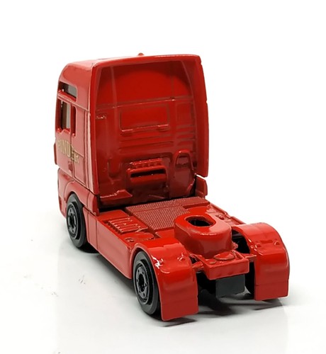 Majorette Pinder Truck Head Man TGX Red 1/100 (6") no Package - Picture 5 of 6