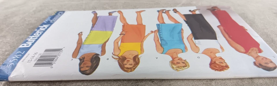 Butterick Pattern 5582 Women's Petite Dress Size 12-14-16 - Image 2 of 3