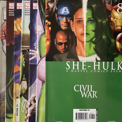 She-Hulk #8 9 10 11 12 13 & 14 (Marvel, 2005) By Dan Slott Lot Of 7 Comics