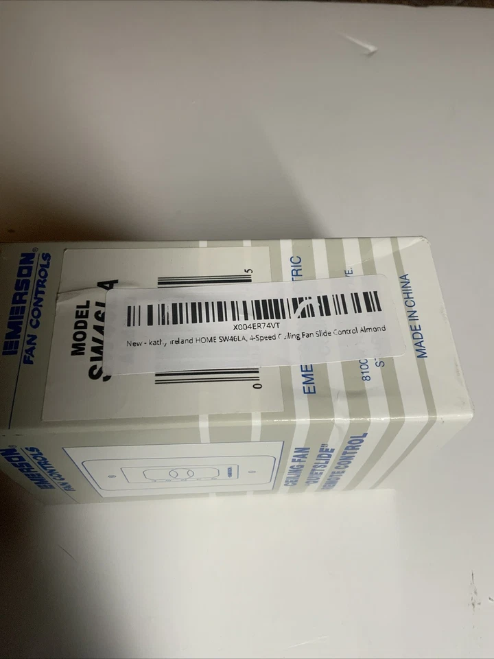 SW90W Emerson Fan Light " Dual Slide "  Wall Control - Almond Color - Quietslide - Image 2 of 4